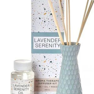 NWTs Costa Mesa Supply Lavender Serenity Aroma Therapy Diffuser Kit